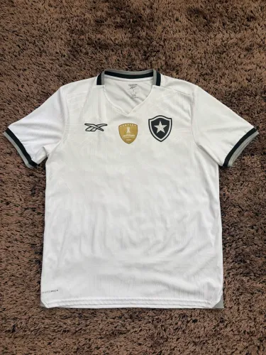 Camisa Botafogo 2024 Branca - Original com patch Libertadores
