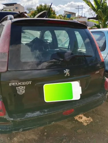 Limpador de parabrisa traseiro do Peugeot 206