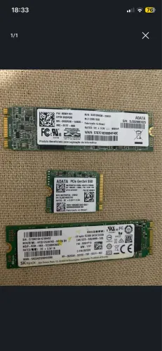 SSD m2/nvme 256 e 512 Gb