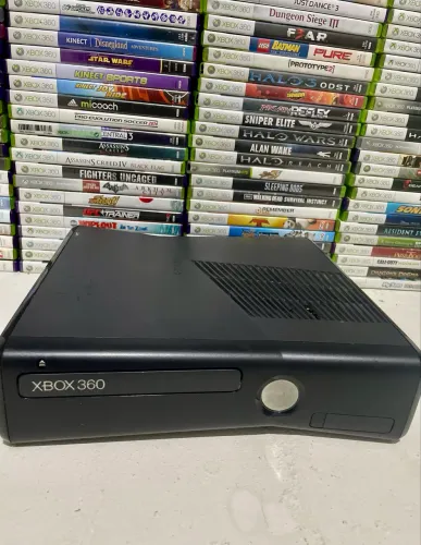 Xbox 360 Destravado com jogos no HD