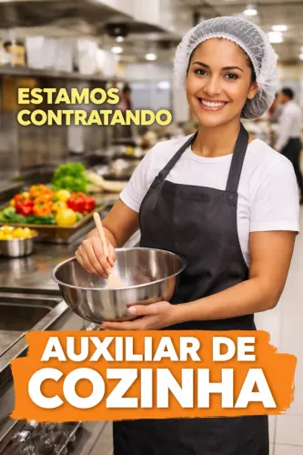VAGA AUXILIAR DE COZINHA - PONTE DO IMARUIM, PALHOÇA