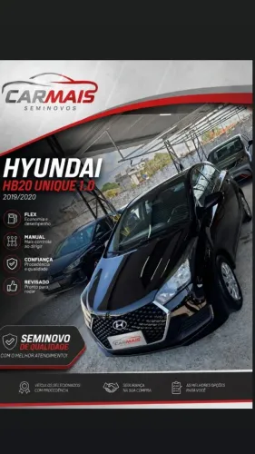 Hyundai HB20 Unique 1.0 Flex 12V Mec. 2019