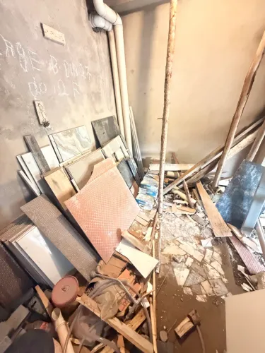 Resto de construção diversos 