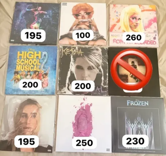 KIT DISCOS DE VINIL - VÁRIOS ARTISTA (VENDO SEPARADO) - USADO - EXCELENTES CONDIÇÕES