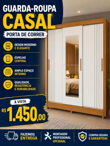 guarda roupa casal