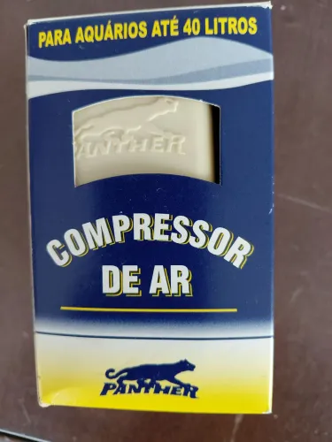 Compressor de Ar Panther para aquários de até 40 litros