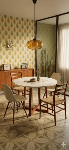 Mesa de jantar pé trançado (não acompanha cadeira)