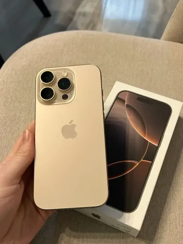IPHONE 16 PRO MAX DOURADO 256GB