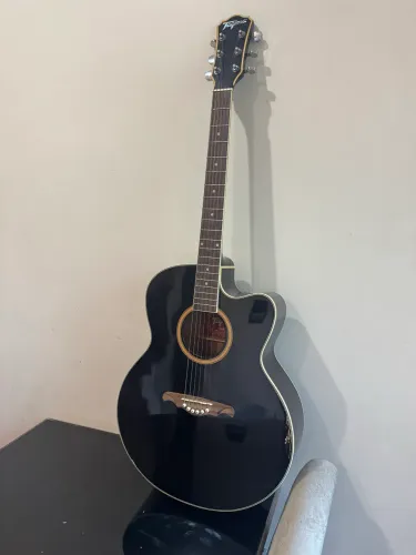 Violão Tagima Kansas Jumbo Elétrico (Aço) - Preto