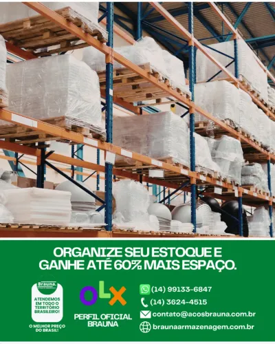 Mais Espaço Sem Obra? Brauna Resolve!