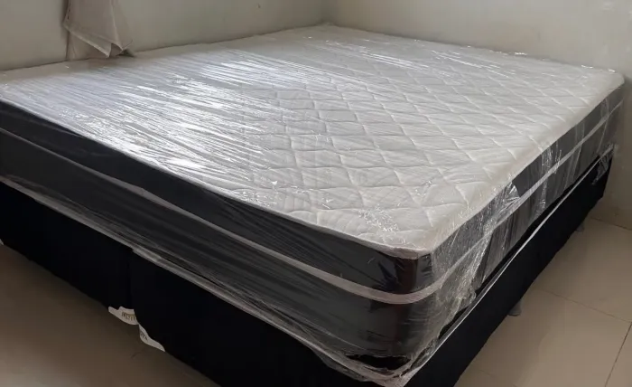 Promoção camas queen molas ensacadas entrega grátis