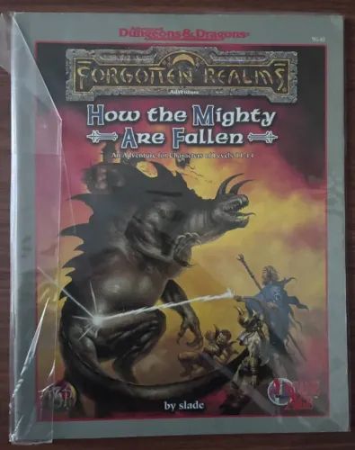 AD&D Forgotten Realms - How the Mighty are Fallen