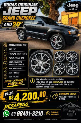 Rodas 20 com Pneus
