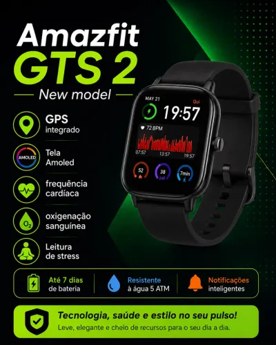 Smartwatch Amazfit GTS 2 New