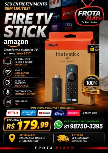 Fire Stick Amazon original e lacrado
