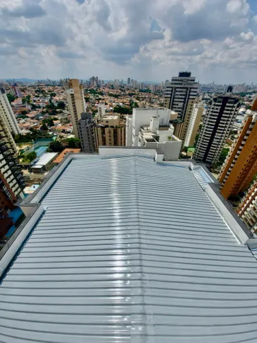 Fabricação e instalação telhado e mezanino