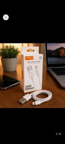 Cabo turbo para iPhone.