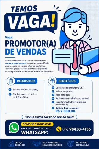Promotor de vendas