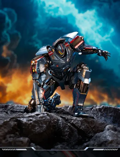Pacific Rim Gipsy Danger Gong Studios Círculo de fogo lacrado