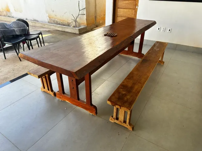 Mesa rústica 2,70x0,75