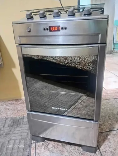 Fogão inox 4 bocas