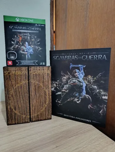 Sombras da Guerra Shadow of War Edição de Imprensa Xbox One