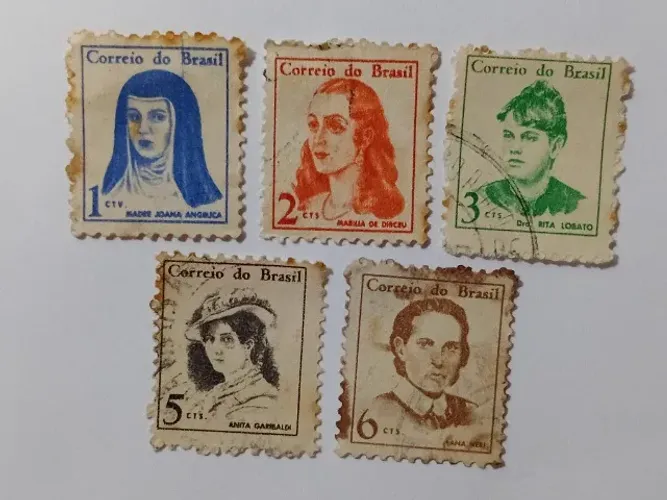 Selos Antigos Brasil