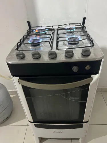 Fogão esmaltec entrego