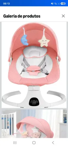 Cadeirinha de balanço multmaxx