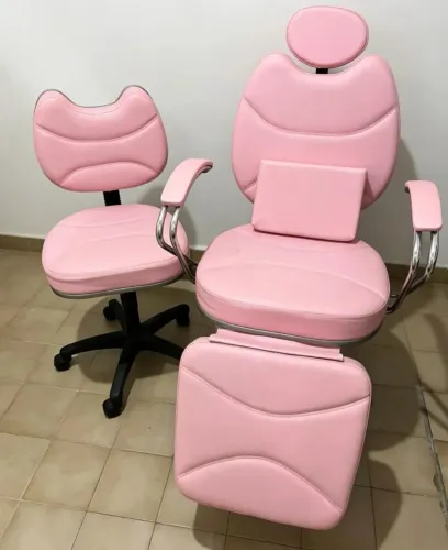 Cadeira de estética reclinável de luxo