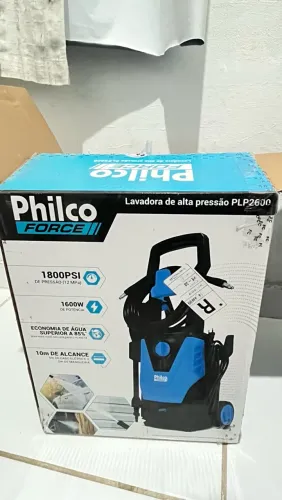 Lavadora de alta pressão Philco force 1800psi