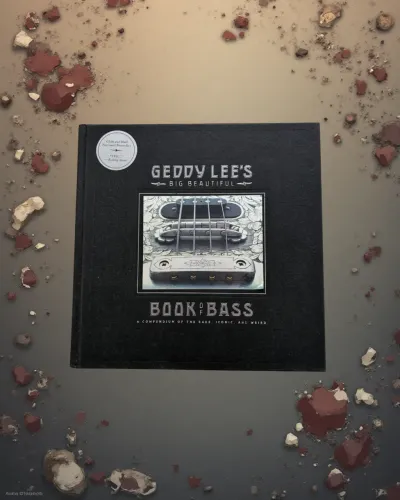 Geddy Lee Big Beautiful Book of Bass - Rush - Capa Dura 