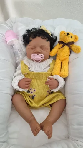 Bebê Reborn toda em silicone PROMOÇÃO