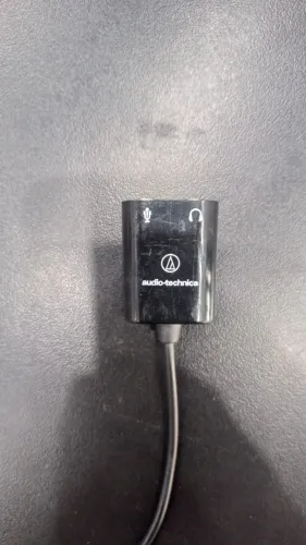 Microfone de Lapela Audio Technica ATR3350iS- FUNCIONANDO (Botão Power Danificado)