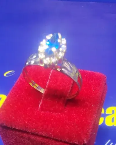 Anel Formatura Ouro 18 Kilates Cabeça 9 x 6 mm Peso 2.00 Gramas                           
