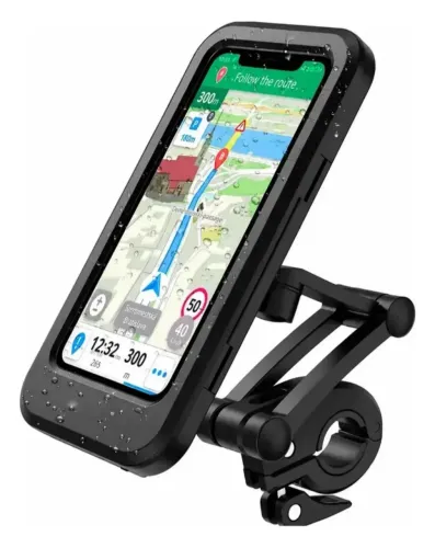Suporte para celular - Moto e Bicicleta - impermeável, à prova d'água
