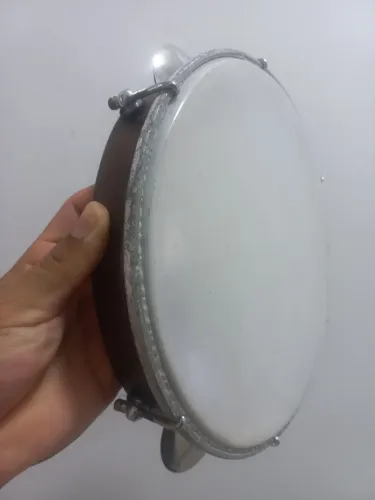 PANDEIRO LUTHIER PELE DE NYLON LEITOSA ARO 10