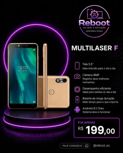 Multilaser F - Perfeito Estado 