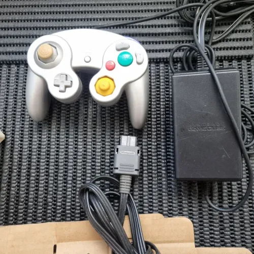 Nintendo game cube Prata na caixa
