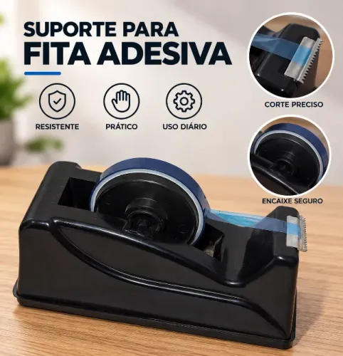 Porta Durex grande escritório