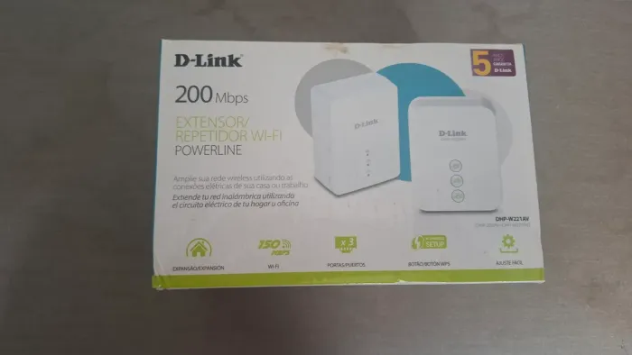 Repetidor/extensor Powerline Dlink
