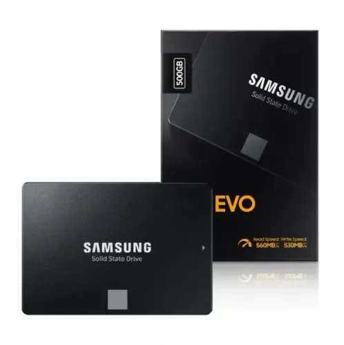 SSD 500gb 2.5 Sata 3 870 Evo 560mb/s Leit - 530mb/s Grav Mz-77e500b/eu Samsung