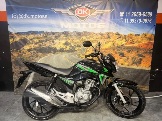 HONDA CG 160 2017 PRETA