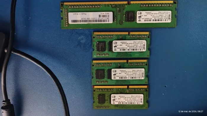 MEMÓRIAS DDR3 4G / 12800