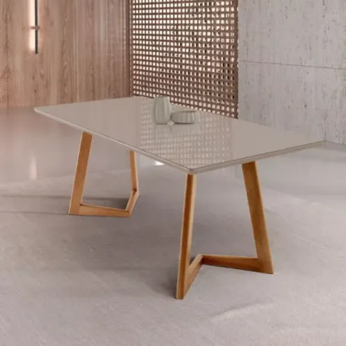 Mesa de Jantar Moscou 200x100m - Madenova Móveis