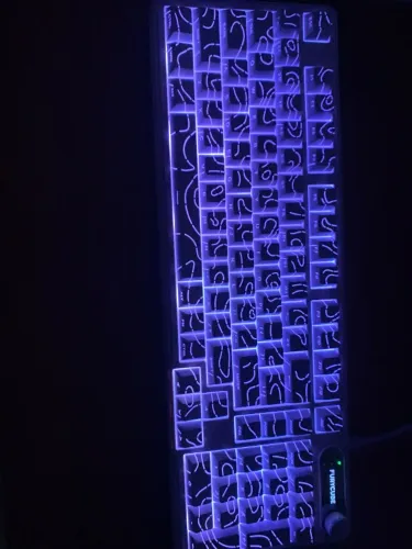 Teclado de membrana Furycube IP98