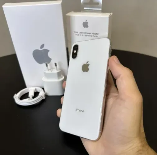 iPhone XS 64GB Branco - Impecável