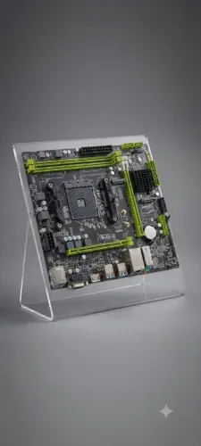 Placa mãe A320, soquete am4, 1° a 5° geração