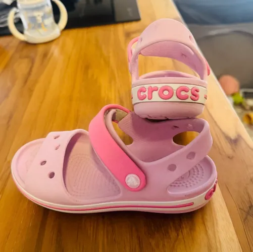 Sandália crocs rosa 29 (C-11)