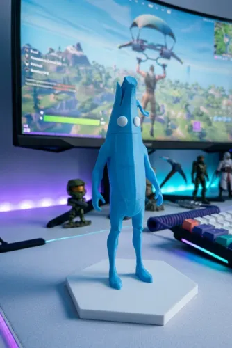  Boneco Peely Banana Fortnite - Action Figure Gamer Impressão 3D
